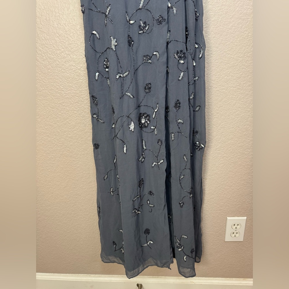 BHLDN Plymouth Hydrangea Wrap Maxi Dress - Picture 11 of 16